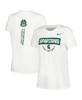 Women's Nike White Michigan State Spartans 2023 Fan T-shirt