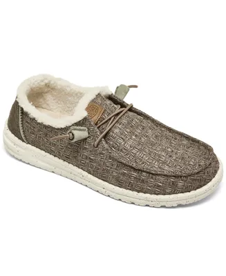 Hey Dude Women's Wendy Warmth Slip-On Casual Sneakers from Finish Line