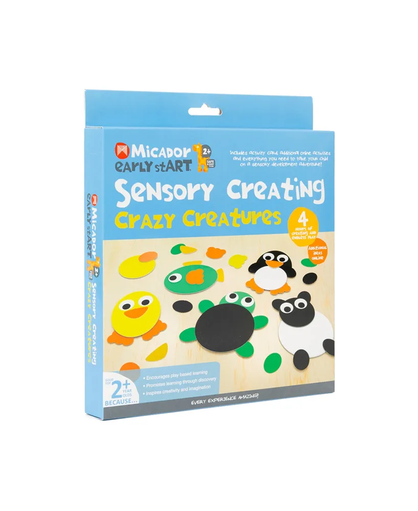 Micador early stART Sensory Creating Pack, Crazy Creatures Sensory Pack