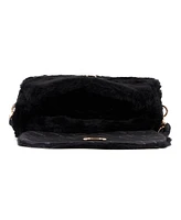 Olivia Miller Women's Faux-Fur Ivone Satchel