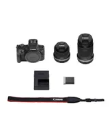 Canon Eos R100 Mirrorless Camera with 18-45mm and 55-210mm Lenses