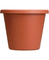 Hc Companies The Plastic Classic Planter, Clay, 14 inches