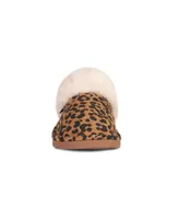 Ladies Leopard Scuff Slide By Cloud Nine Sheepskin