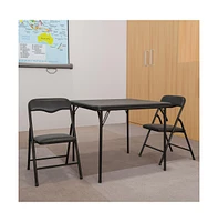 Kids 3 Piece Folding Table And Chair Set - Activity
