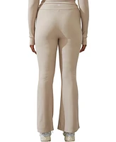 Cotton On Women's Fleece Lined Full Length Flare Pant