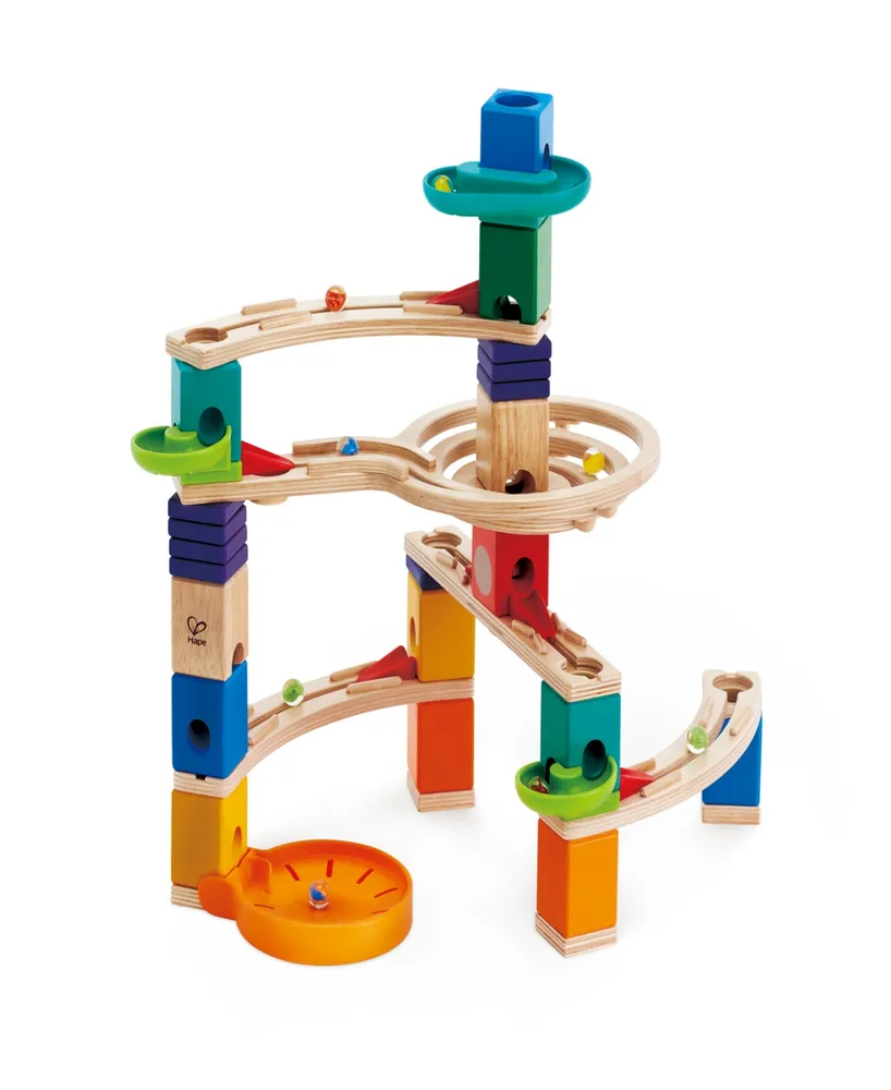 Hape Cliffhanger Quadrilla Marble Run Construction