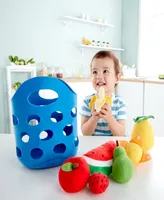 Hape Toddler Fruit Basket Kitchen Food Playset