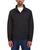 Nautica Men's Tech Shell Hybrid Jacket