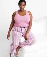 State Of Day Womens Sleep Separates Missy Plus Size Created For Macys