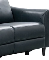 Tanya 86" Leather Power Reclining Sofa with Power Headrest