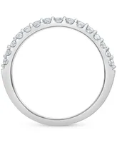 Diamond Halo Three Piece Bridal Set (3 ct. t.w.) in 14k White Gold