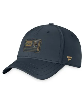 Men's Fanatics Gray Vegas Golden Knights Training Camp Flex Hat