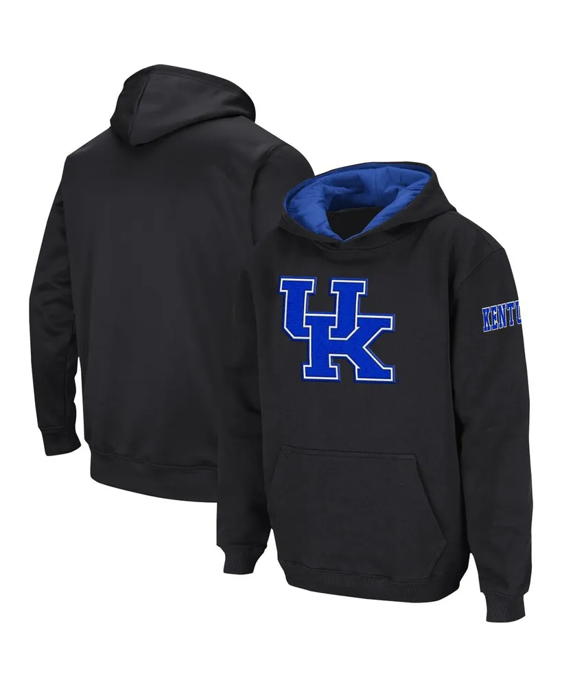 Big Boys Colosseum Black Kentucky Wildcats Logo Pullover Hoodie