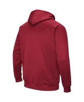 Big Boys Colosseum Cardinal Arkansas Razorbacks 2-Hit Pullover Hoodie