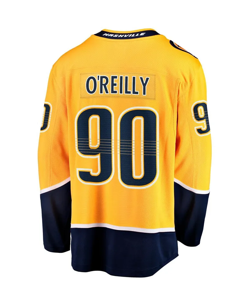 Men's Fanatics Ryan O'Reilly Gold Nashville Predators Home Premier Breakaway Player Jersey