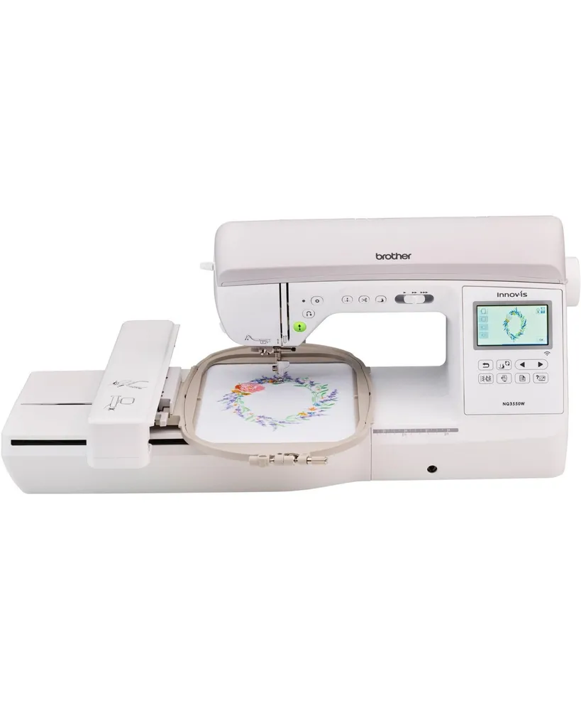 NQ3550W 10" x 6" Computerized Sewing and Embroidery Machine