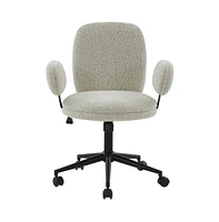 Emeril Boucle Adjustable Desk Chair