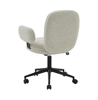 Emeril Boucle Adjustable Desk Chair