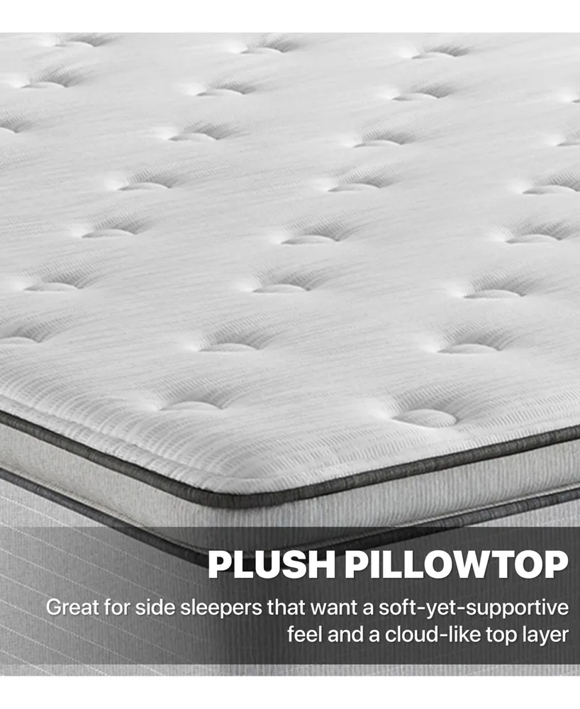 Beautyrest BR800 13.5" Plush Pillow Top Mattress
