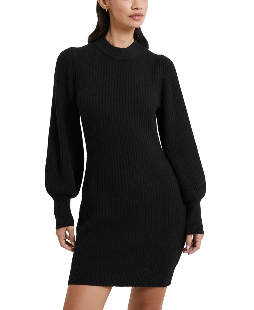 French Connection Women's Vhari Ribbed Crewneck Dress