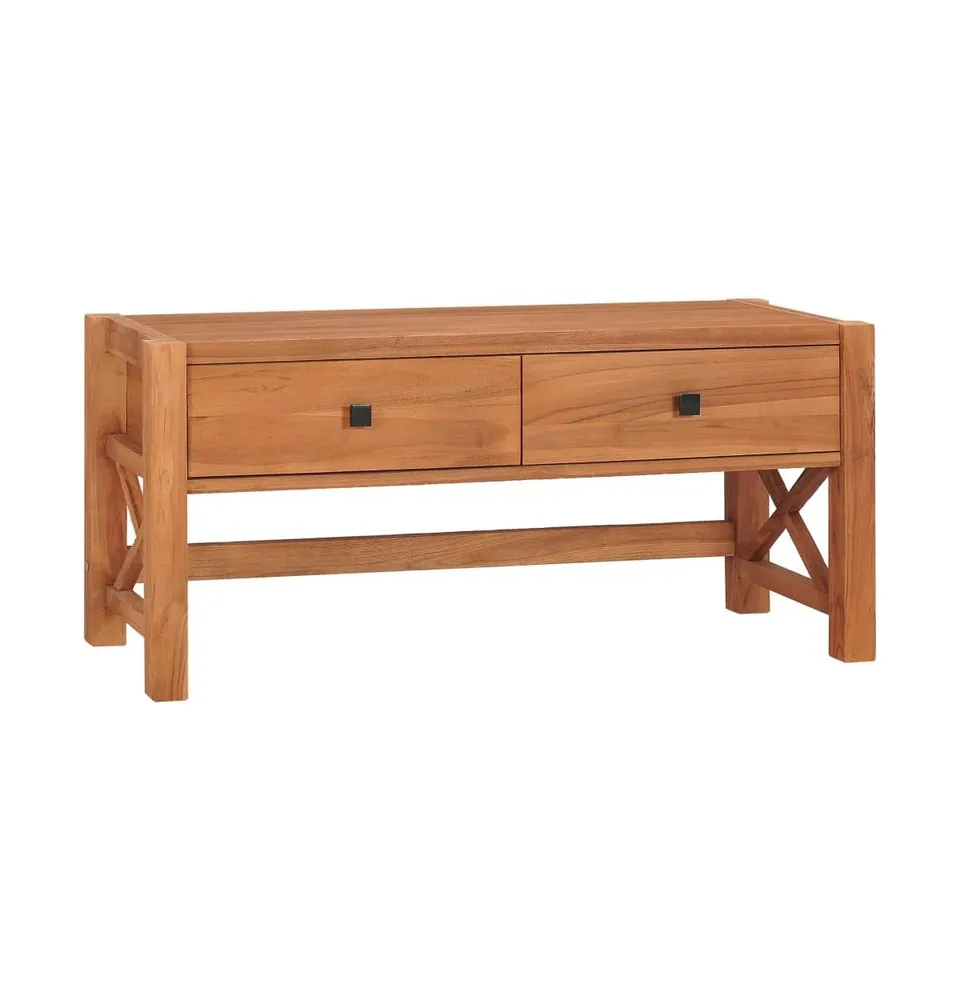 Tv Stand 39.4"x15.7"x17.7" Teak Wood