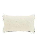 J Queen New York Christopher Plaid Boudoir Decorative Pillow, 15" x 22"