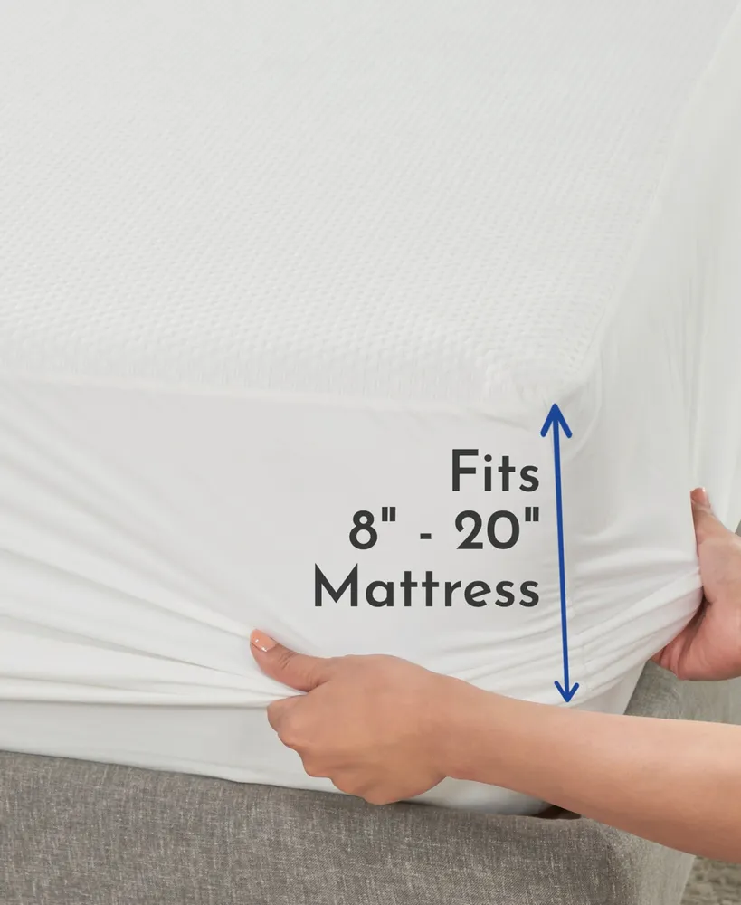 Premium Waterproof Mattress Protector for California King Size Bed