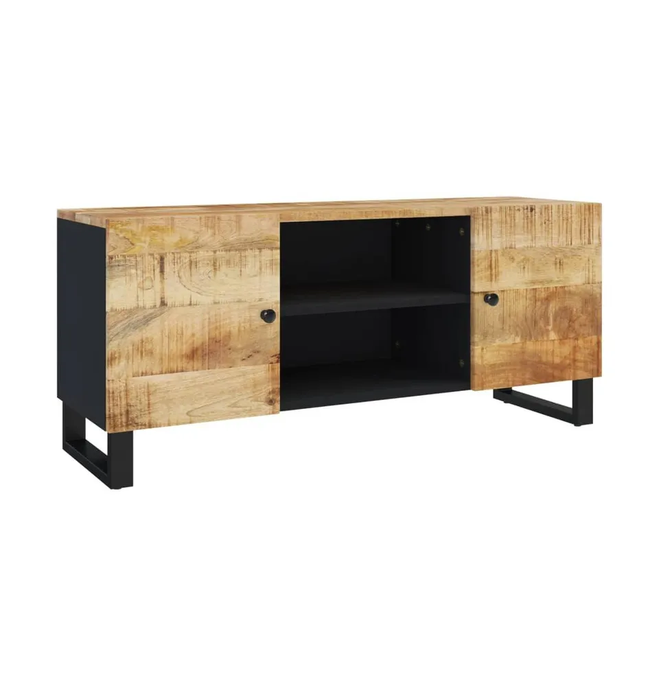 Tv Stand 41.3"x13"x18.1" Solid Wood Mango