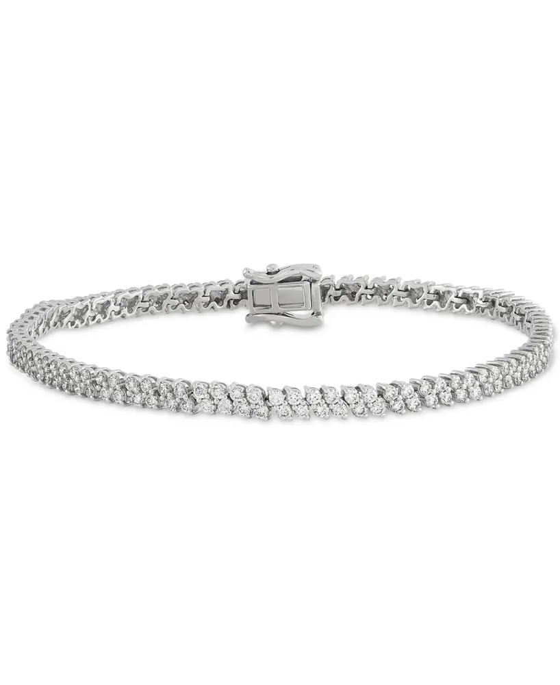 Grown With Love Lab Grown Diamond Tennis Bracelet (2-3/4 ct. t.w.) in 14k White Gold