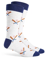 Club Room Men's Baseball Crew Socks, Created for Macy's