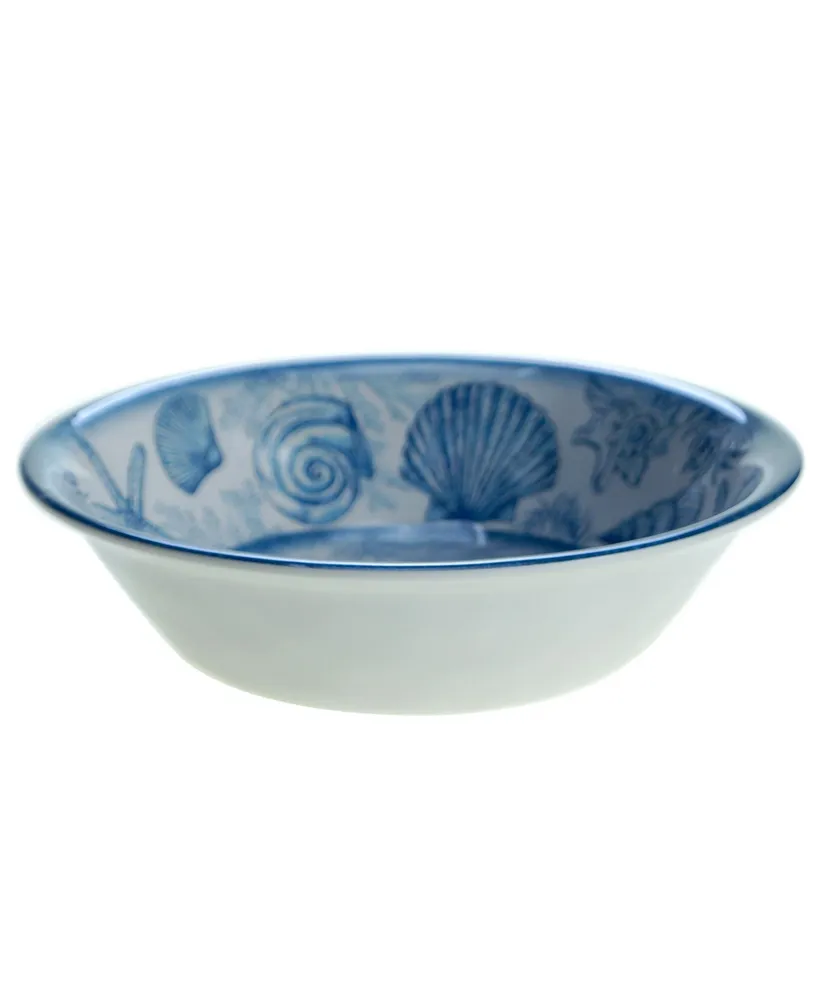 Certified International Oceanic Melamine 6-Pc. All Purpose Bowls