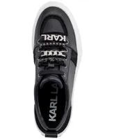 Karl Lagerfeld Paris Gretel Slip-On Lace-Up Embellished Sneakers