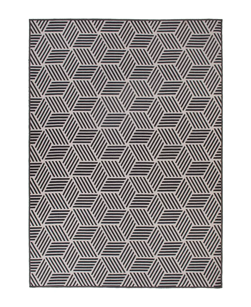 Main Street Rugs Opera Outdoor 5' x 7' Area Rug