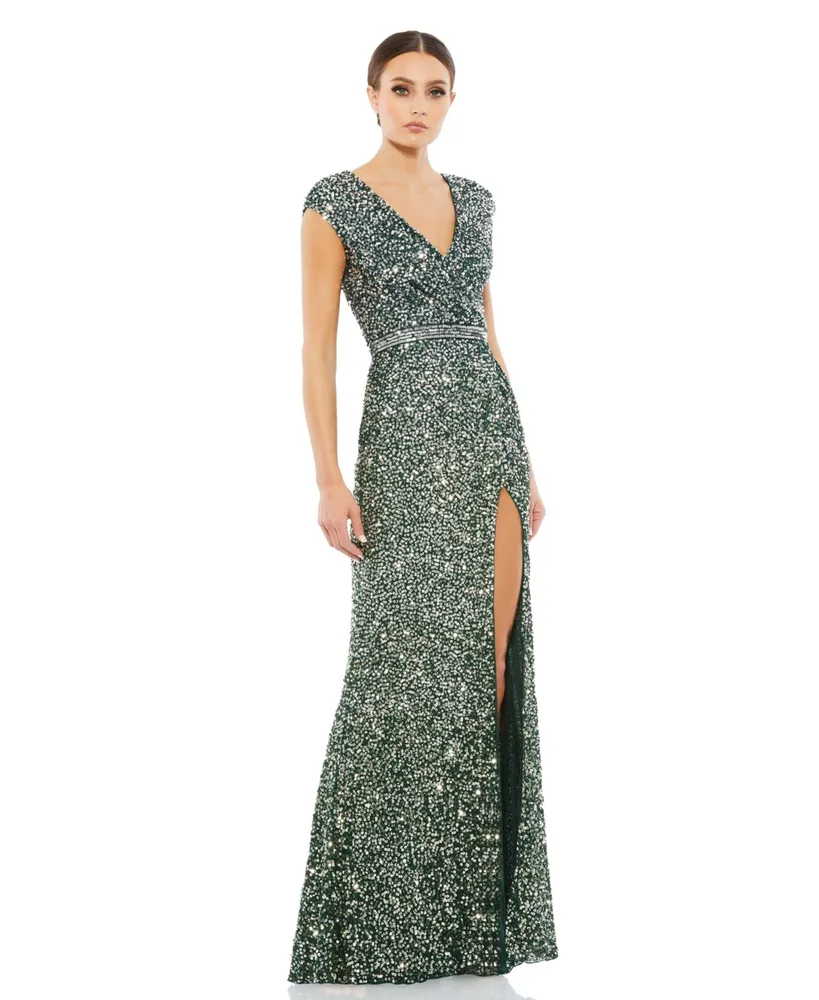 Mac Duggal Women's Sleeveless Gown