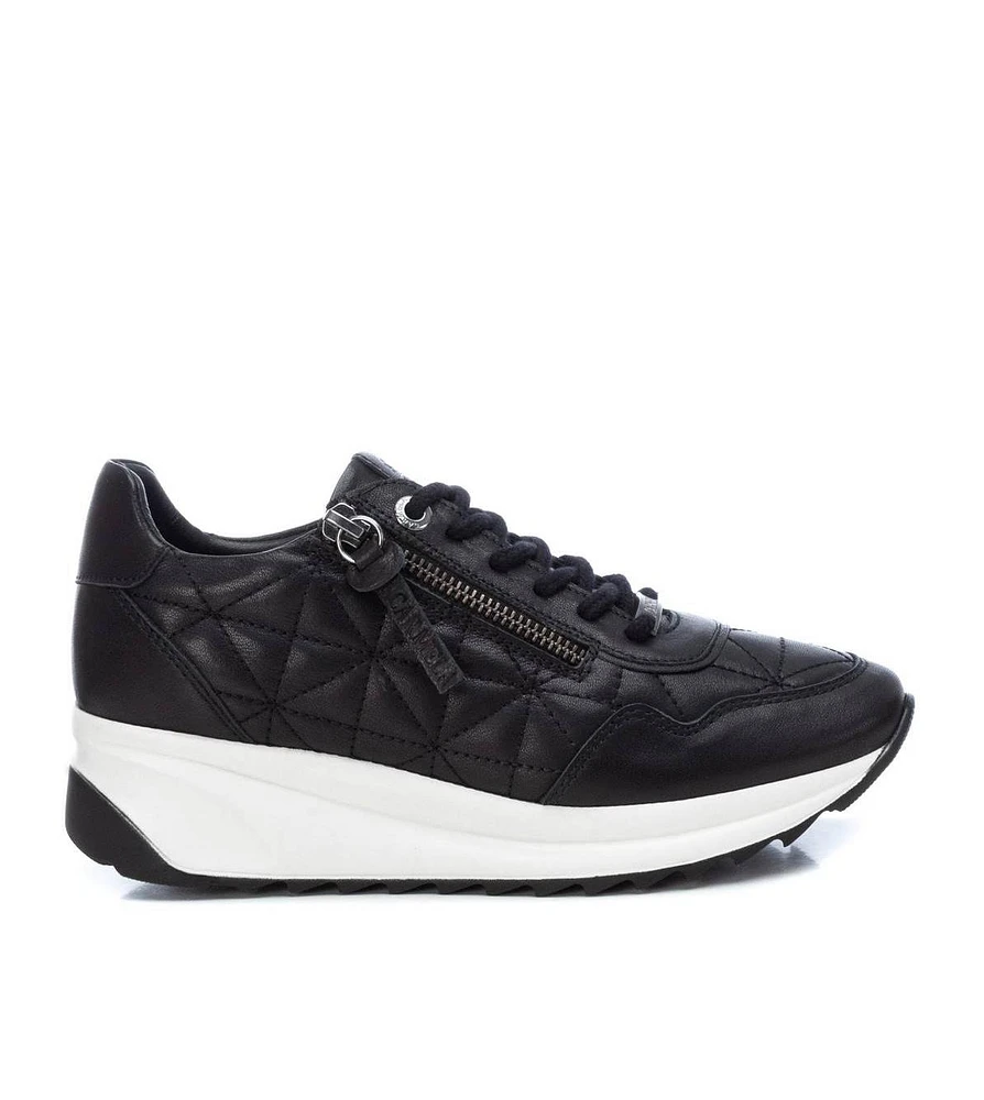 Carmela Women's Leather Sneakers By Xti