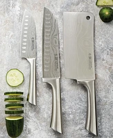 Cuisine::pro Damashiro Ultimate Steel 3 Piece Knife Set