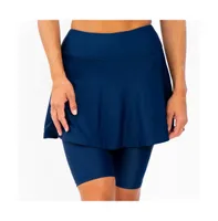 Calypsa Women's Midi Swim Skort