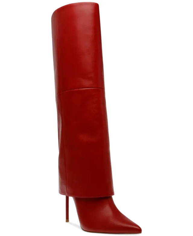 steve madden claire bootie red