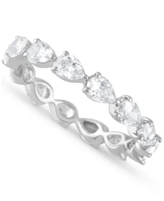 Diamond Pear Eternity Band (2 ct. t.w.) in 14k White Gold