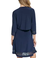 Jessica Howard Women's 2-Pc. Lace-Trim Jacket Dress