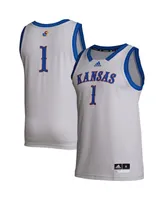 Men's adidas # Gray Kansas Jayhawks Swingman Jersey