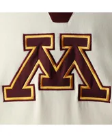 Men's Colosseum Cream Minnesota Golden Gophers 2.0 Lace-Up Pullover Hoodie