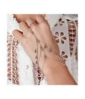 Drop Hand Chain Bracelet