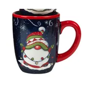 Holiday Magic Gnomes 4 Piece Mug Set