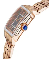 GV2 by Gevril Women's Padova Rose Gold-Tone Stainless Steel Watch 30mm