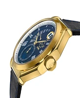 GV2 by Gevril Men's Marchese Leather Watch 44mm