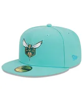Men's New Era Turquoise Charlotte Hornets 2023/24 City Edition Alternate 59FIFTY Fitted Hat