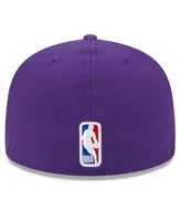 Men's New Era Purple Los Angeles Lakers 2023/24 City Edition Alternate 59FIFTY Fitted Hat