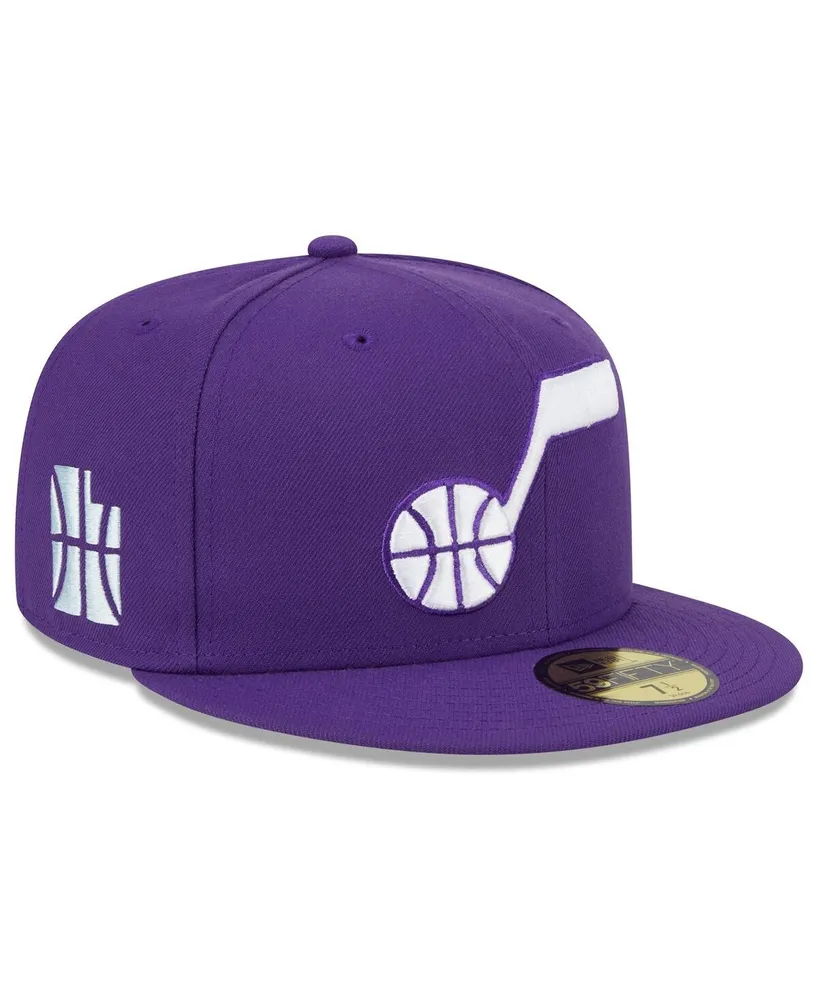 Men's New Era Purple Utah Jazz 2023/24 City Edition Alternate 59FIFTY Fitted Hat