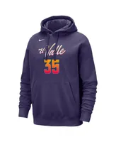 Men's Nike Kevin Durant Purple Phoenix Suns 2023/24 City Edition Name and Number Pullover Hoodie